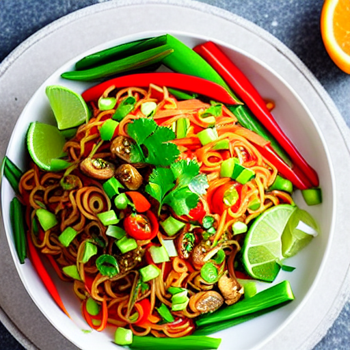 Spicy Noodle Salad
