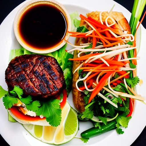 Bánh Mì Bò Nướng Ngũ Vị