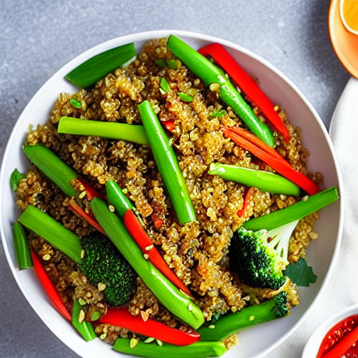 Wok-Fried Quinoa