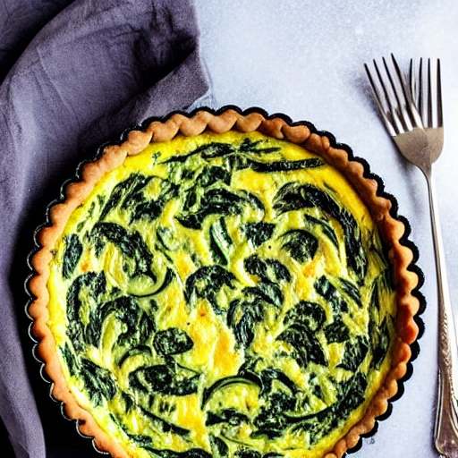 Keto Spinach Quiche
