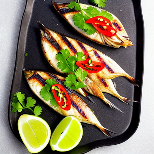 Keto Grilled Mackerel