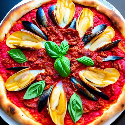Pizza aux Fruits de Mer