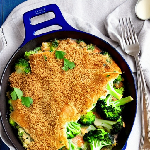 Halal Chicken and Broccoli Casserole