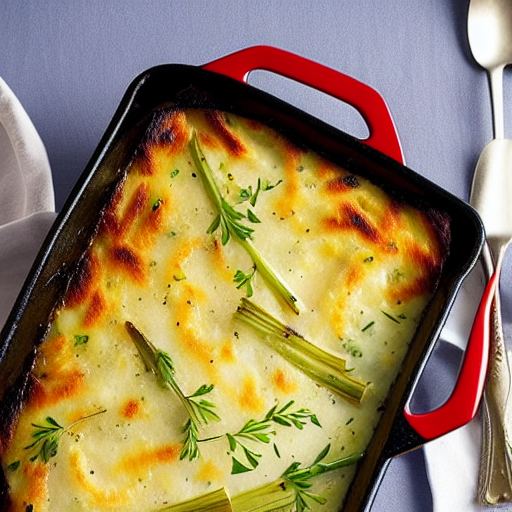 Gratin de Poireaux