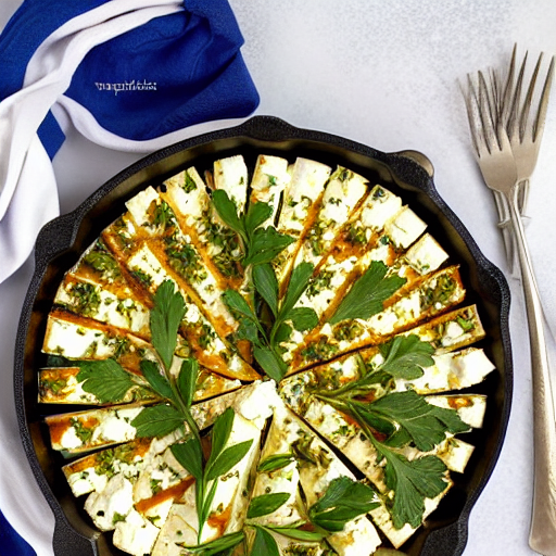 Baked Feta with Herbs
