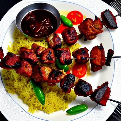 Kuzu Kebab with Rice