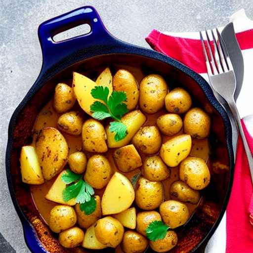 Tajine of Potatoes