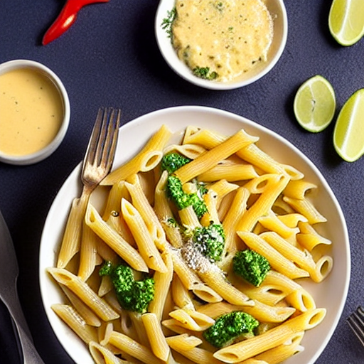 Penne com Queijo