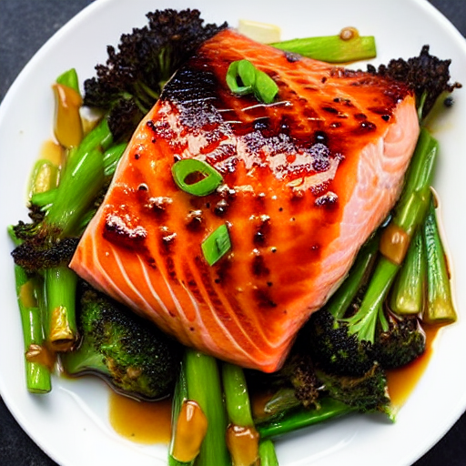 Miso Glazed Salmon