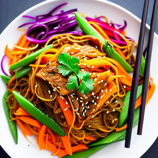 Vegan Japchae