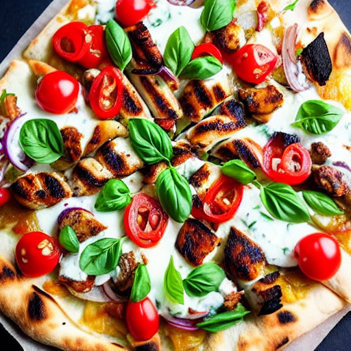 Keto Souvlaki Pizza