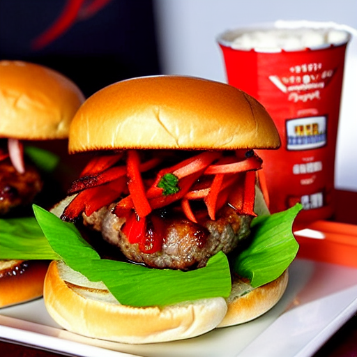 Char Siu Burger