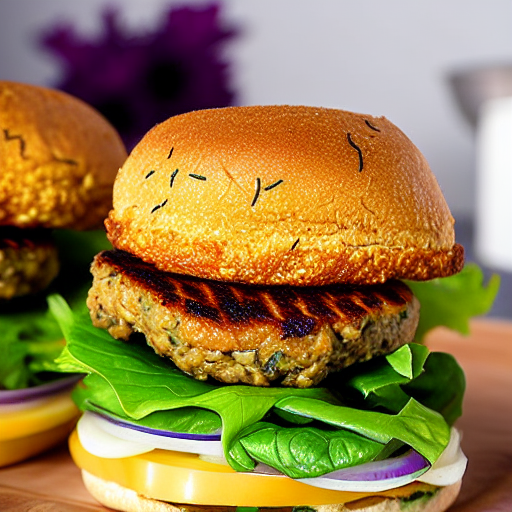 Miso Tofu Burger