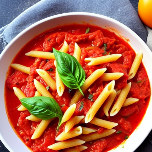 Pâtes à la Sauce Tomate