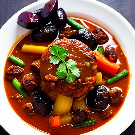 Tajine de Bœuf aux Pruneaux