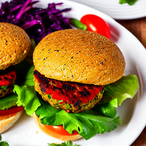 Kefta-Style Veggie Burger