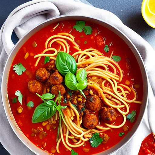 Harira Spaghetti