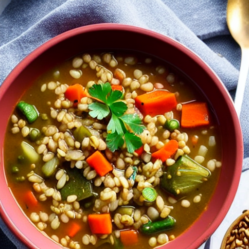 Vegetable and Barley Soup