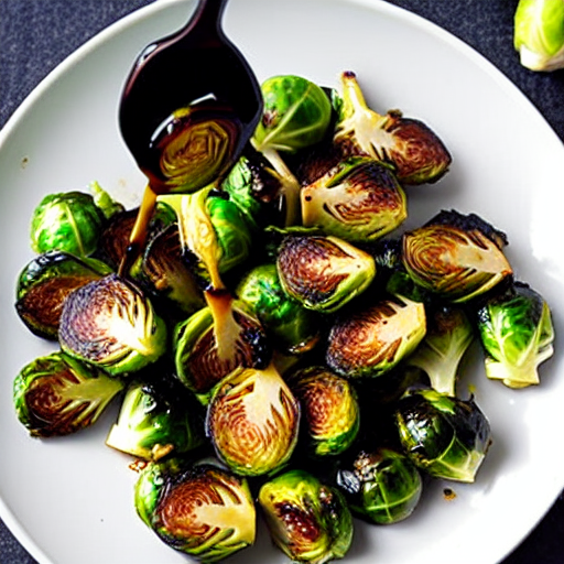 Balsamic Glazed Brussels Sprouts