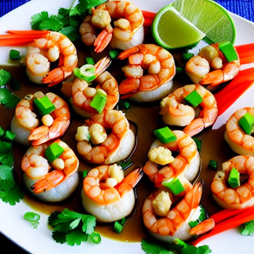 Tôm Hấp Bánh Bao