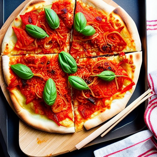Kimchi Pizza