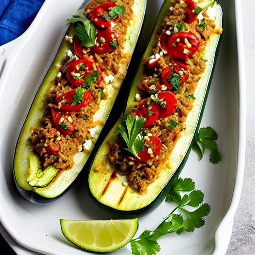 Stuffed Zucchini