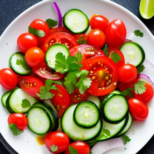 Tomato Cucumber Salad