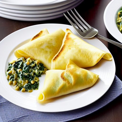 Crespelle Ricotta e Spinaci