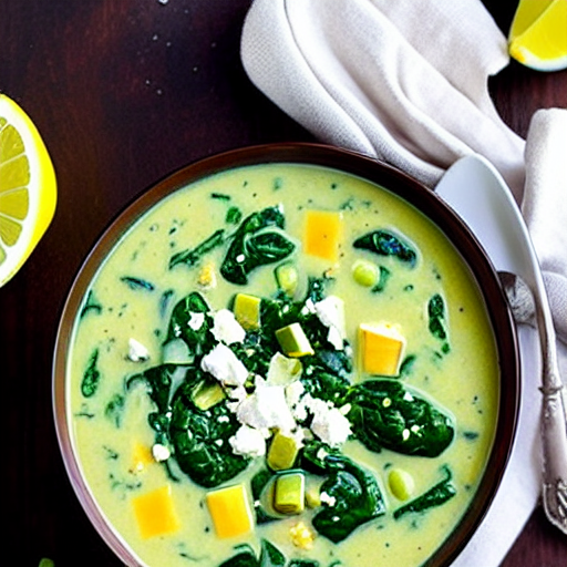 Spinach and Feta Soup