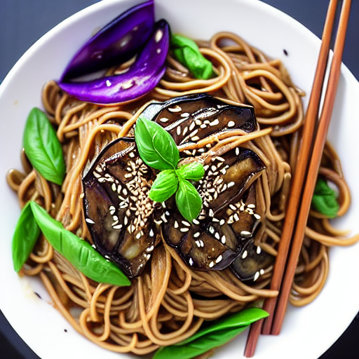Eggplant Soba
