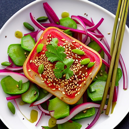 Baked Radish Salad