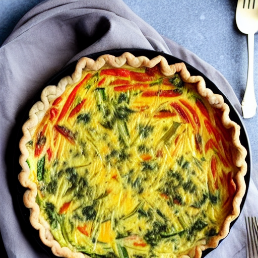 Vegetable Quiche