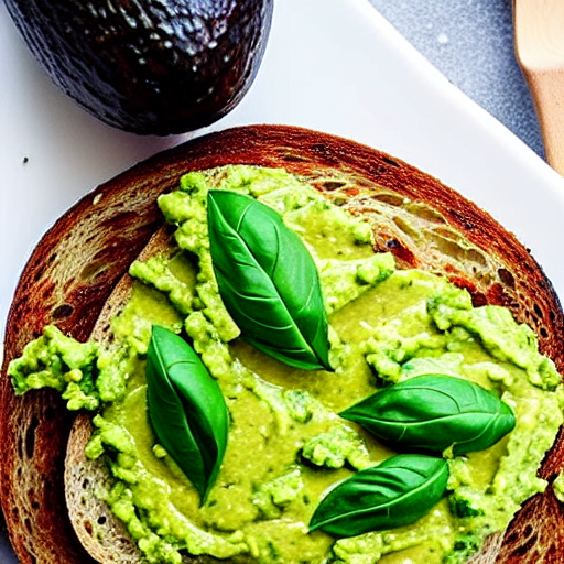 Pesto Avocado Toast