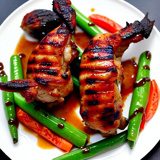 Caille au BBQ