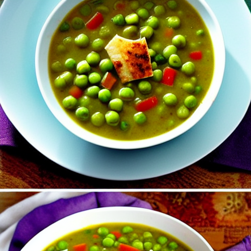 Cabbage and Pea Soup