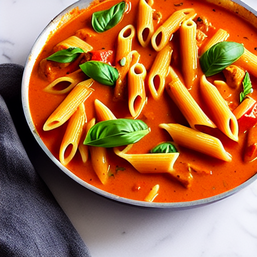 Pasta with Butter Chicken