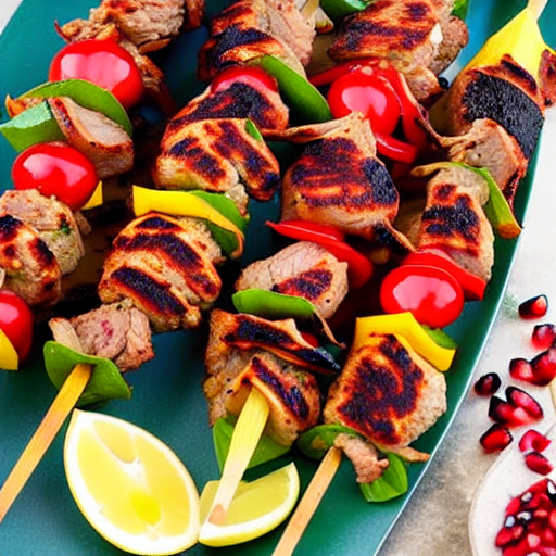 Kebabs with Pomegranate