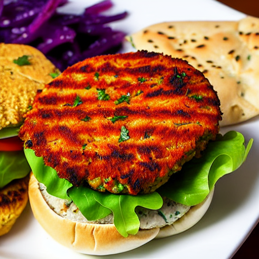 Tunisian Fish Burger