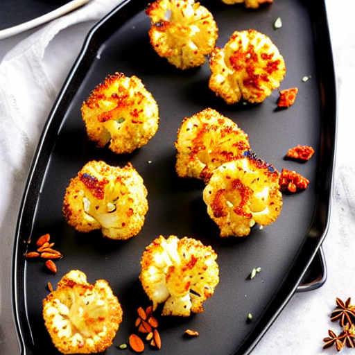 Baked Cauliflower Bites
