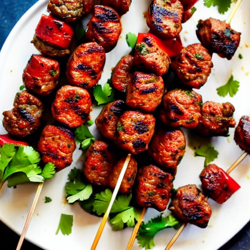 Lamb Kefta Brochettes