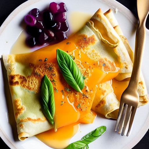 Savory Crepes Suzette