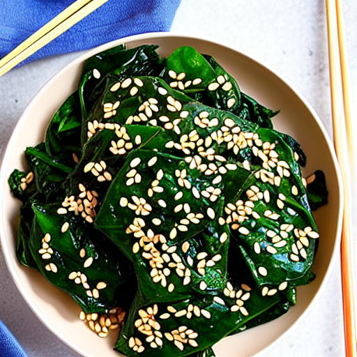 Sesame Spinach