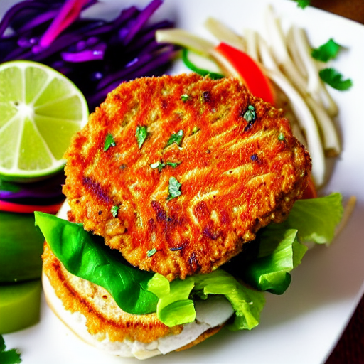 Thai Fish Burger