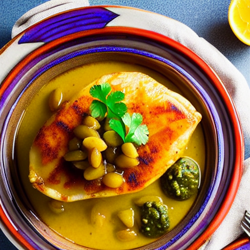 Tajine de Poisson aux Agrumes