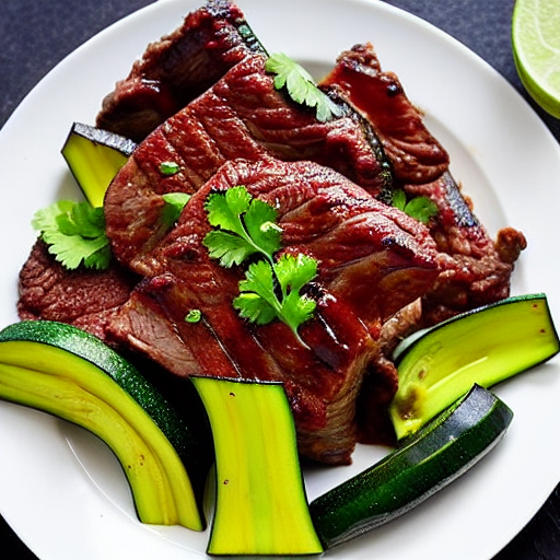 Korean BBQ Zucchini