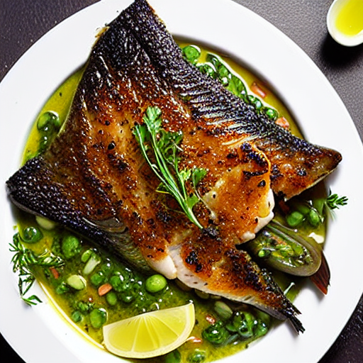 Sea Bass with Herbs