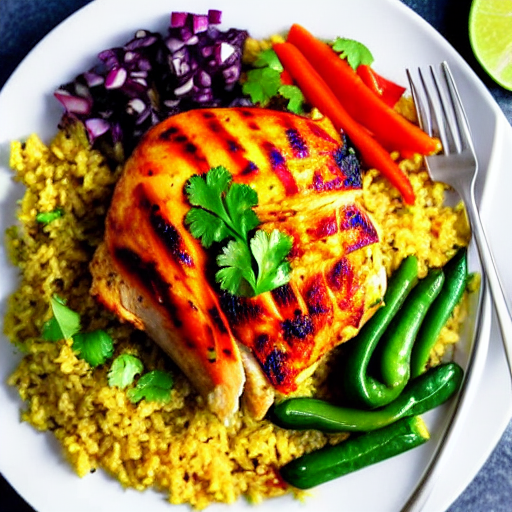 Arroz con Pollo Asado
