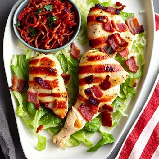 Keto Chicken and Bacon Ranch