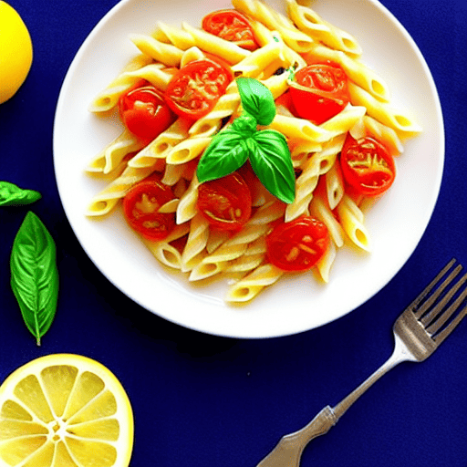 Pasta con Limone e Pomodoro