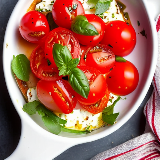 Baked Feta and Tomato